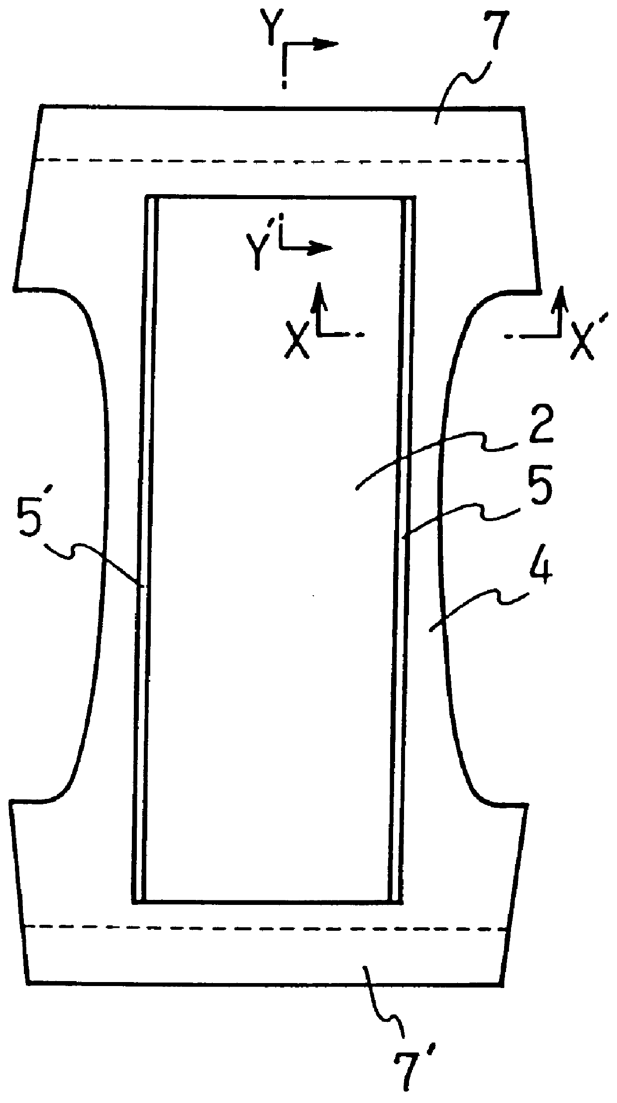 Filament nonwoven fabric and absorbent article using the same