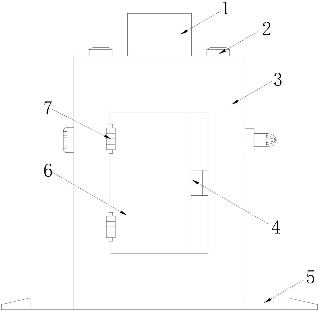 Electric device comprising adsorbent