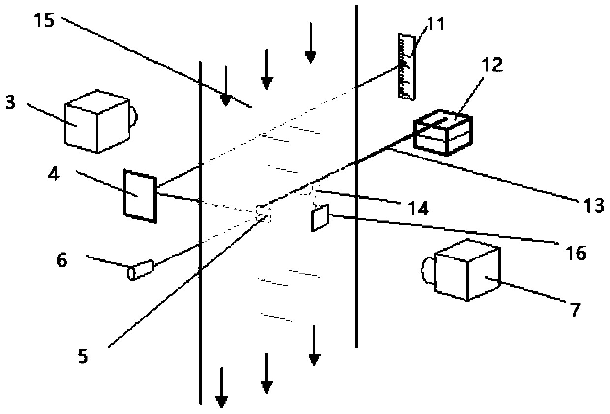 Single degree of freedom micro force measurement system for soap film water tunnel model experiment