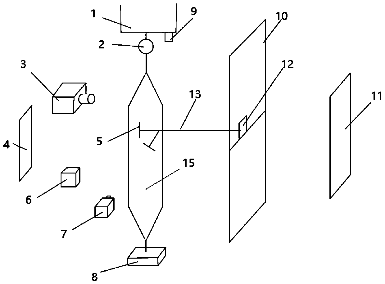 Single degree of freedom micro force measurement system for soap film water tunnel model experiment