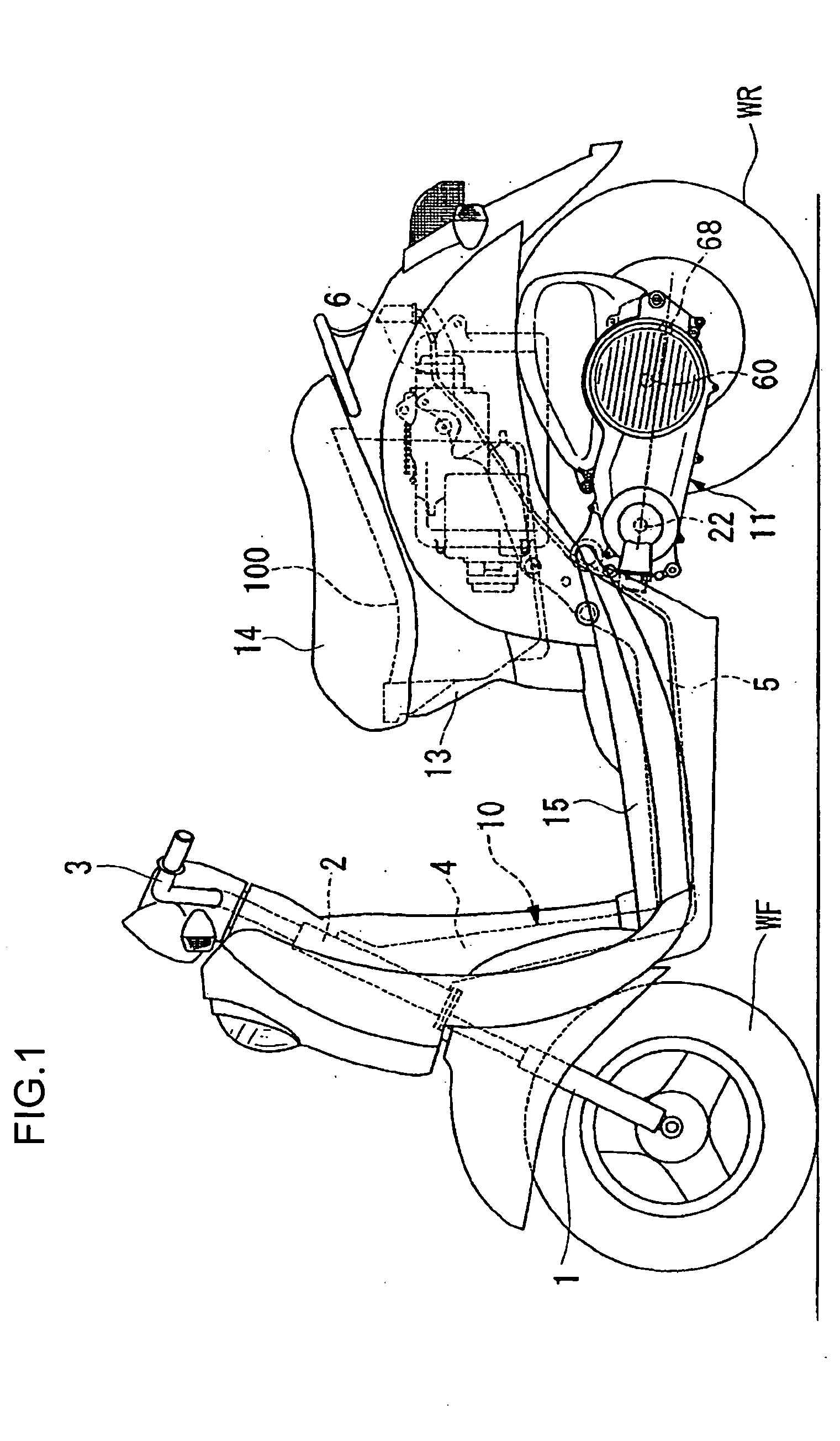 Power unit cooling device