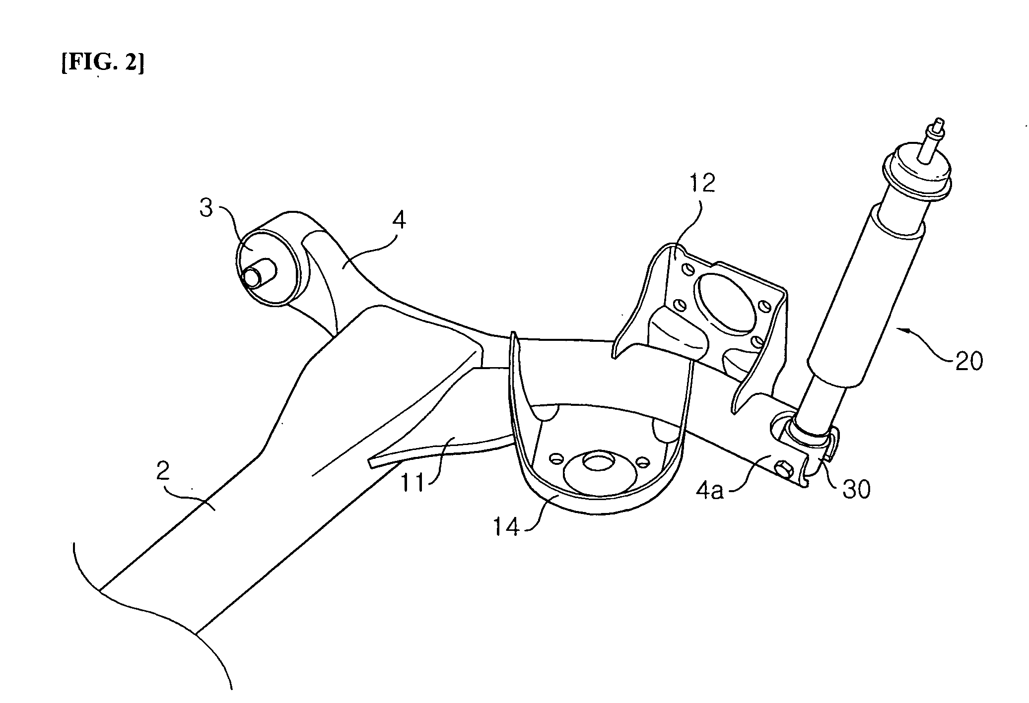 Torsion beam axle suspension