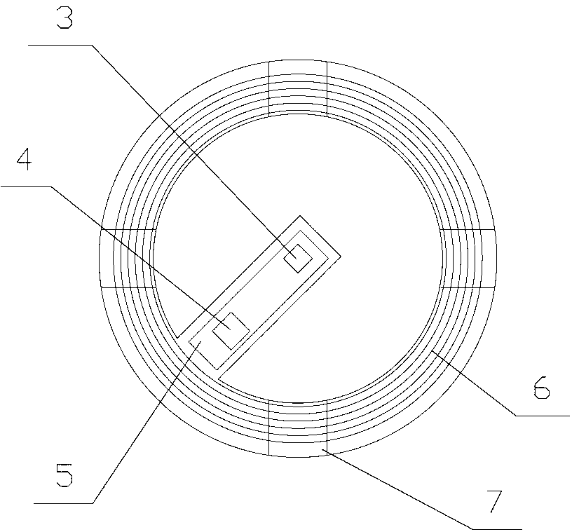 Greenhouse plant leaf air saturation vapor pressure deficit measuring device and measuring method