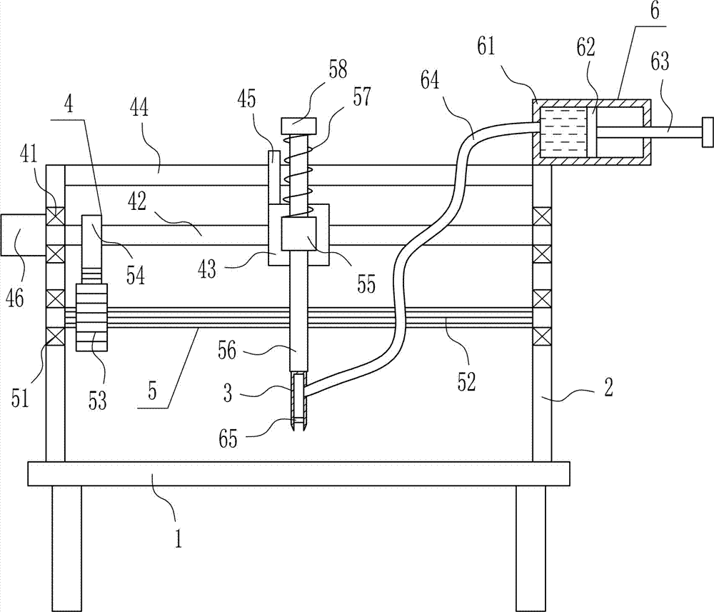 Leather perforating equipment for producing leather shoes