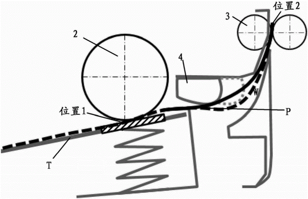 Paper feeding device and image forming device provided with same