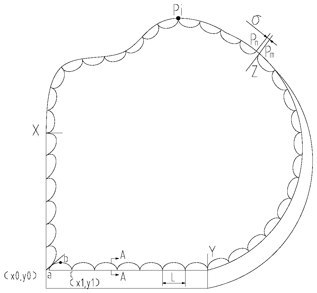 Glass lace grinding method