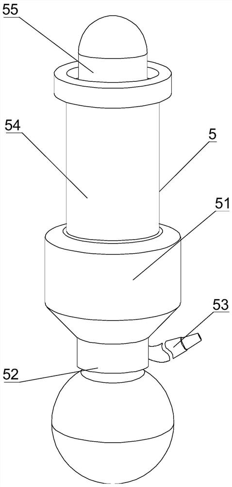 Vaginal speculum capable of quantitatively sampling