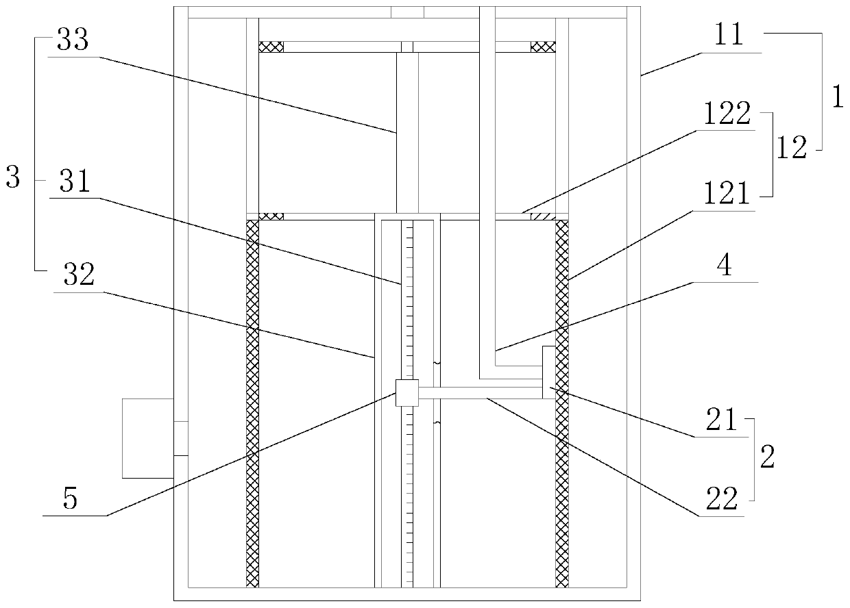 High efficiency filtration and dust removal device