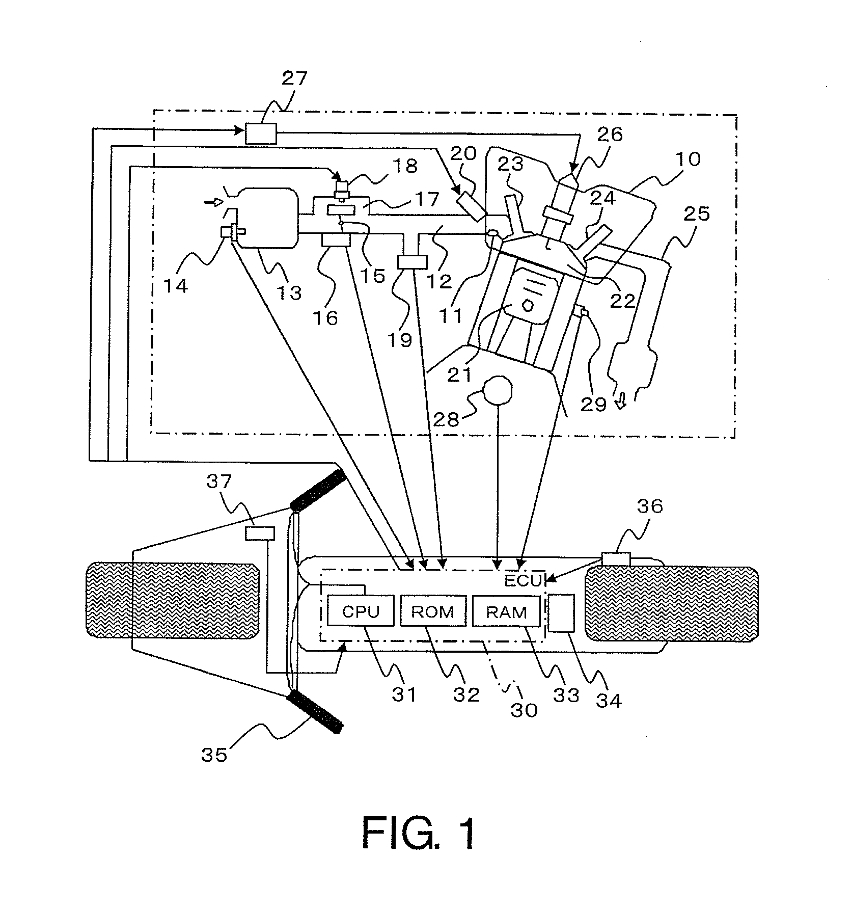 Vehicle heater control apparatus