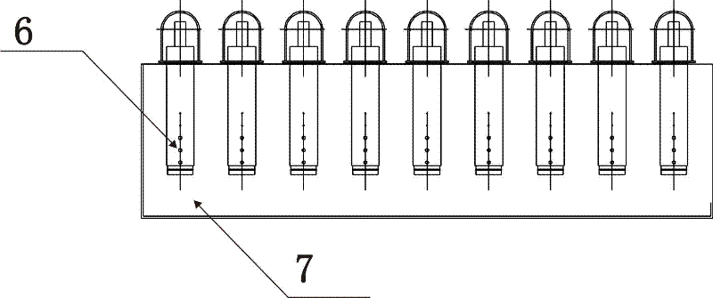 Air-water backwash filter and air-water backwash method