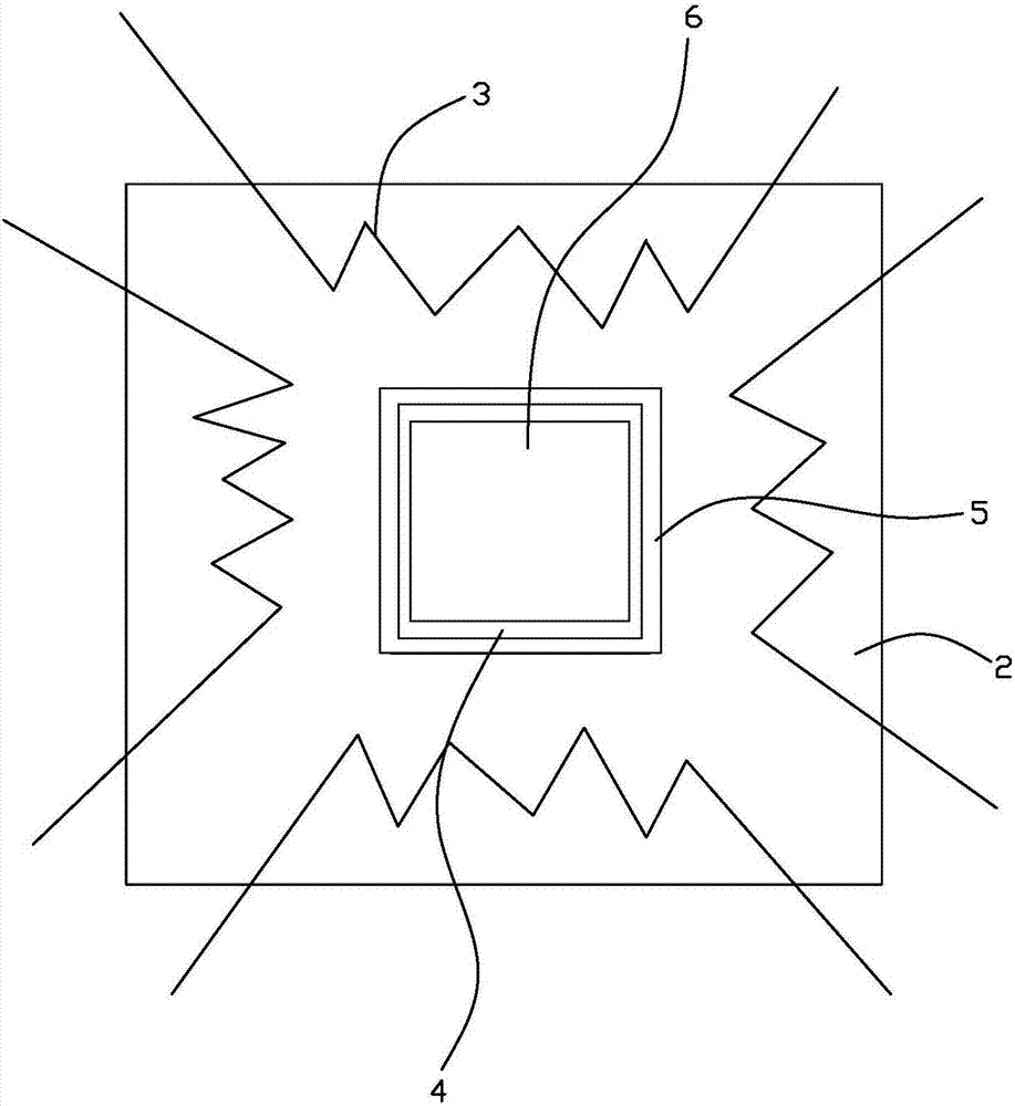 Piezoelectric ultrasonic transducer and preparation method thereof