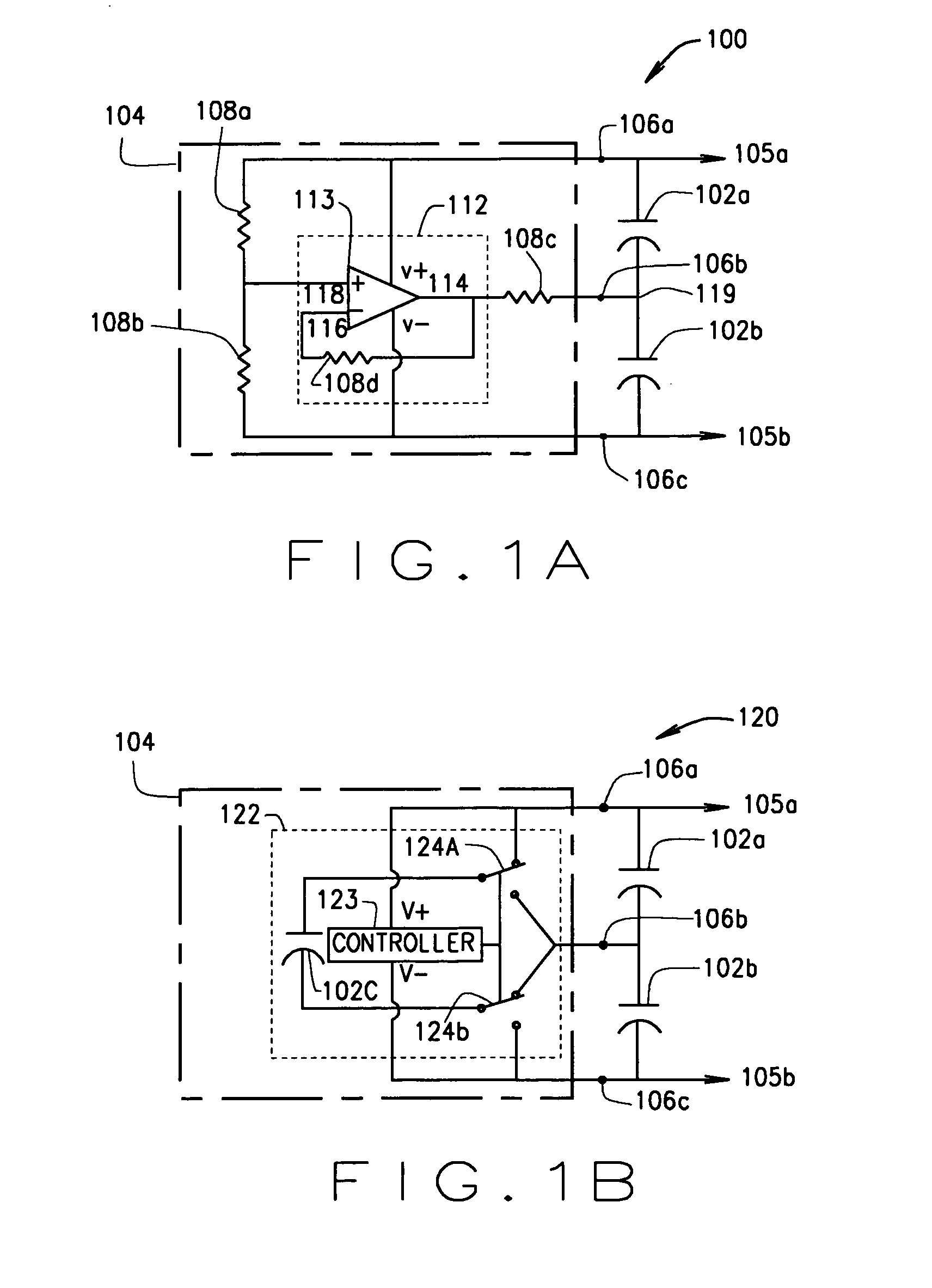 Active balancing circuit modules, systems and capacitor devices