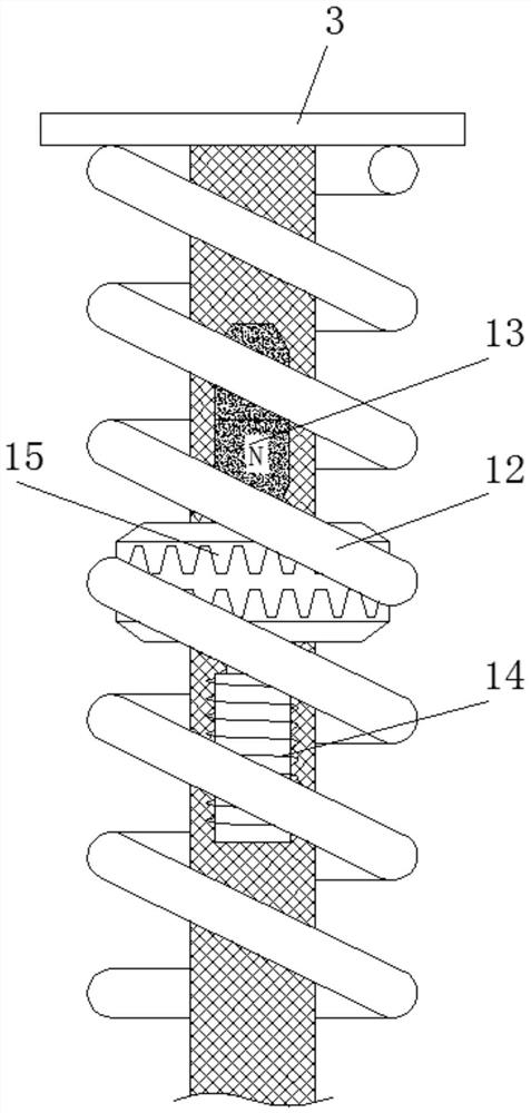 Coating spray head with more uniform in spraying and more sufficient in mixing functions