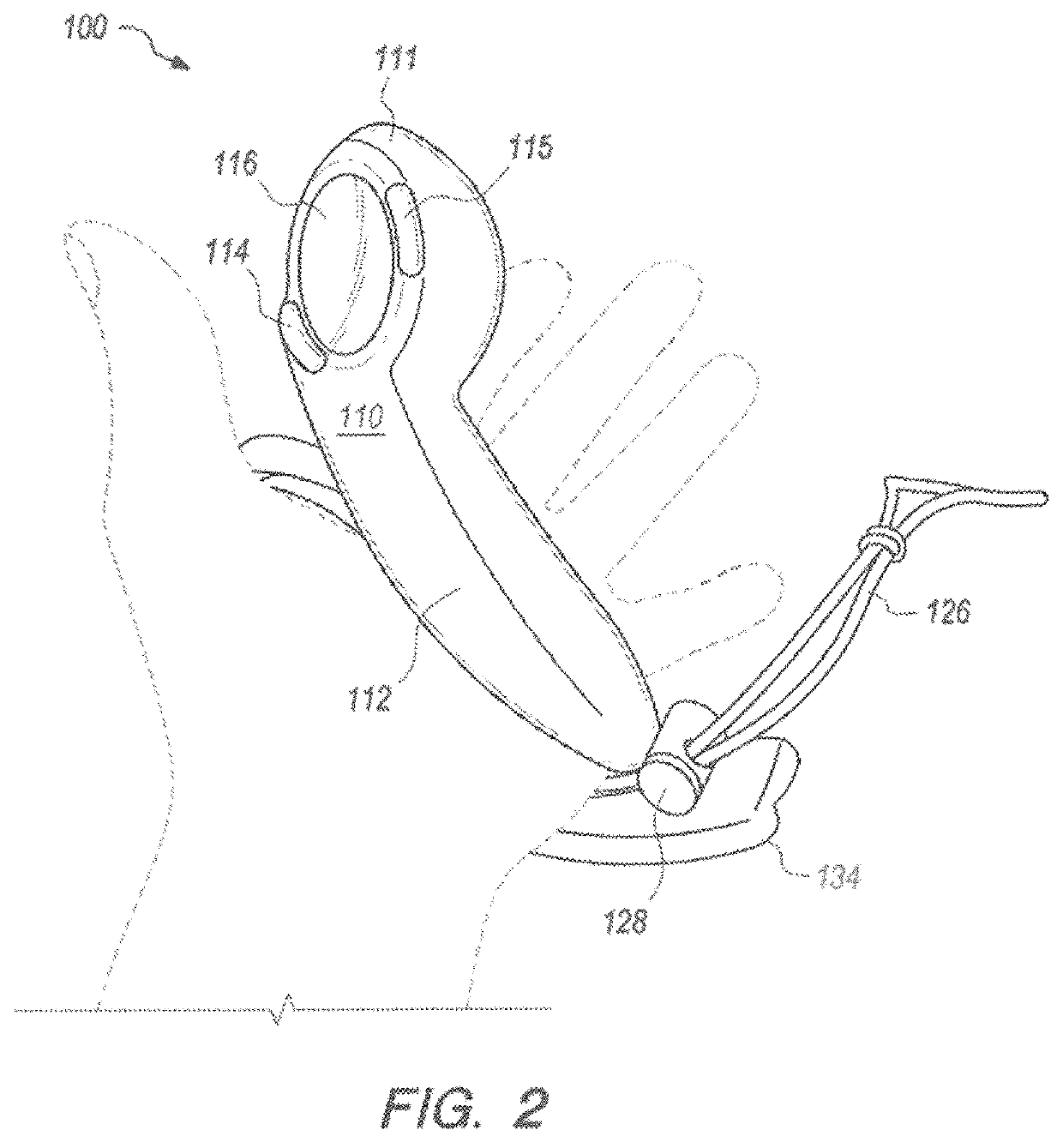 Sensor fusion algorithms for a handheld controller that includes a force sensing resistor (FSR)