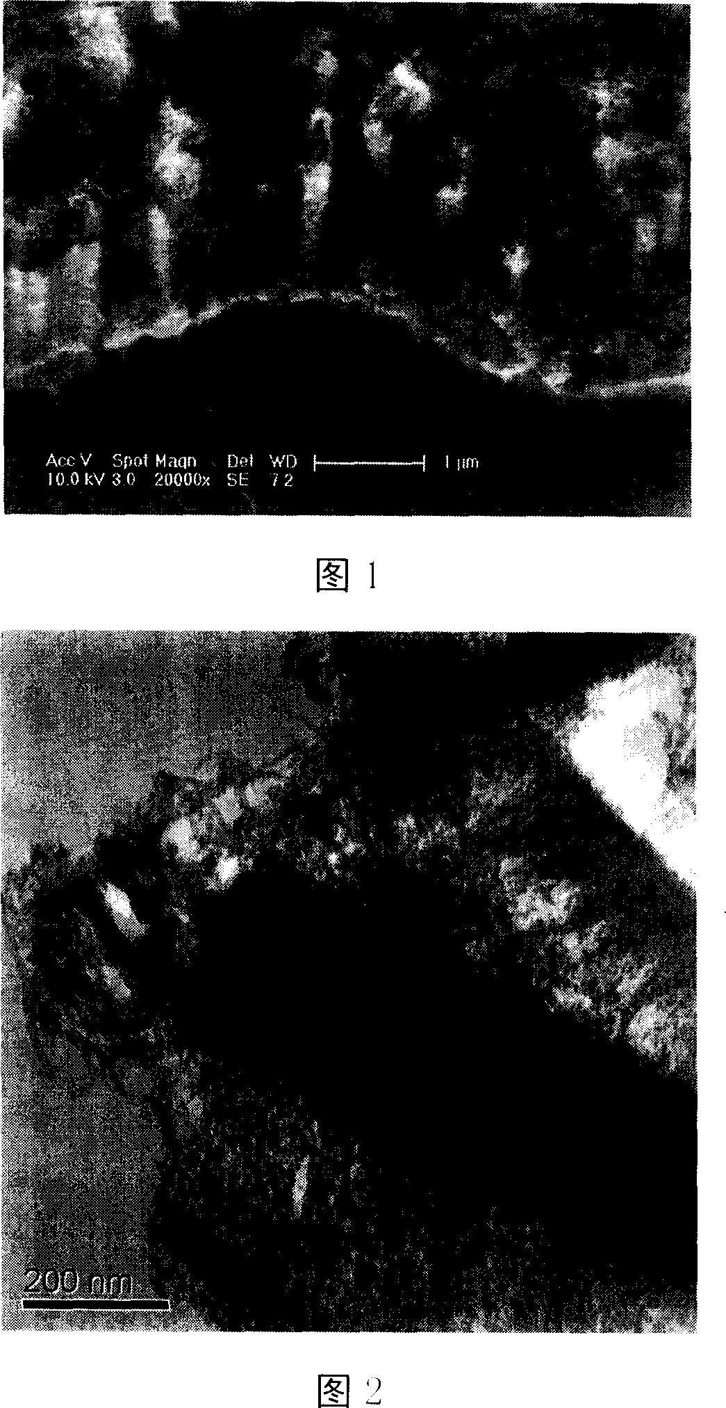 Composite field electronic emitting material and preparation method and use thereof