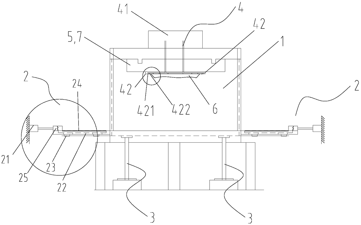 Double-station prepreg stacklamination high-pressure pre-shaping equipment