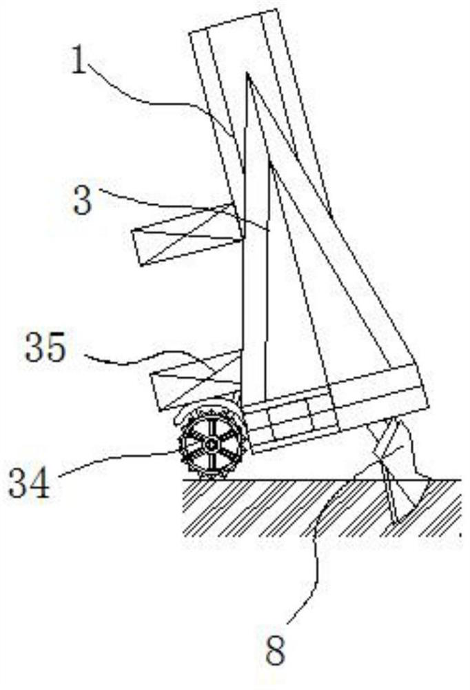 A soil remediation device with the function of turning soil for irrigation