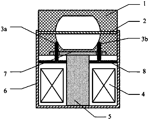 High-precision low-power electromagnetic flow sensing device