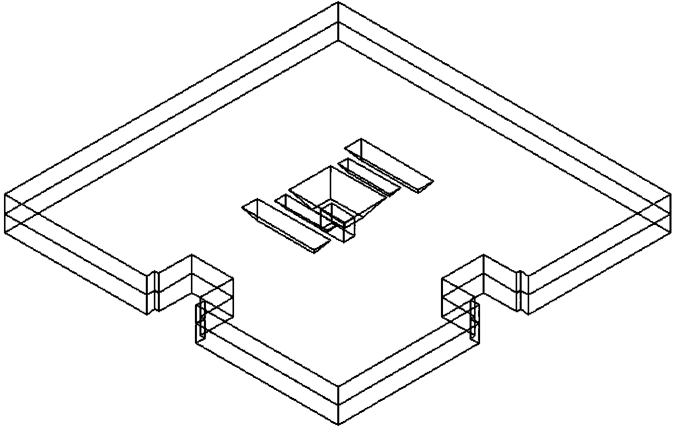 0.5THz corrugated horn antenna and preparation method using MEMS technology