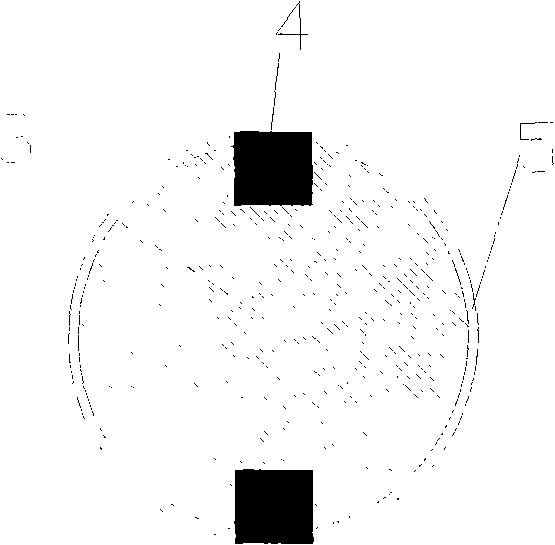 Protecting, fixing and retracting integration device of an acoustic emission deep hole monitoring sensor