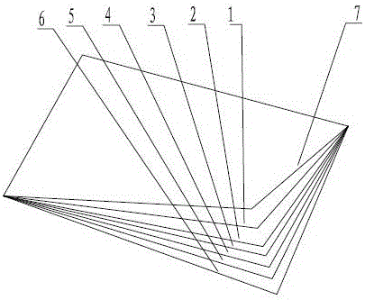 Paper-aluminum-plastic composite aseptic packaging material