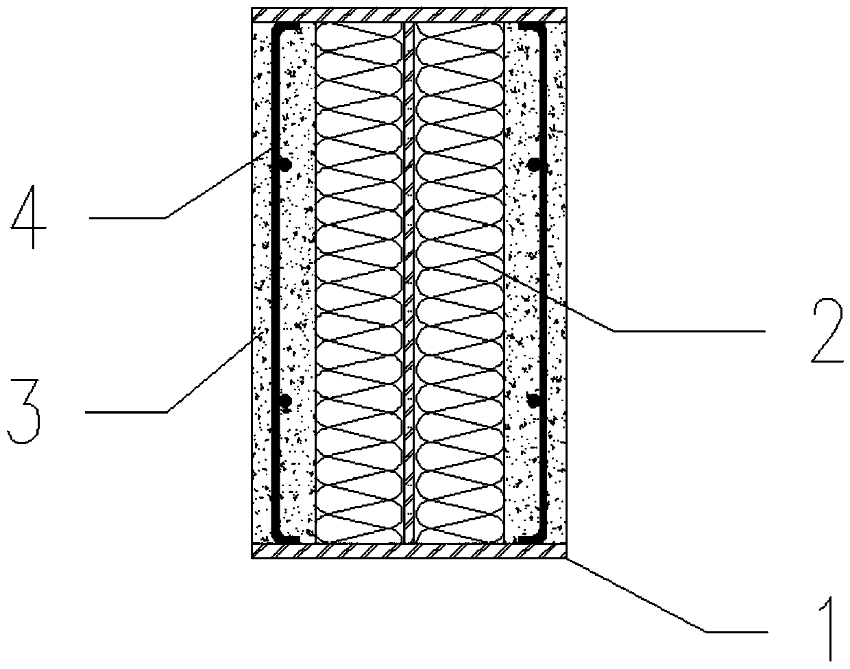 Fire prevention, corrosion prevention, heat preservation and decoration integrated H-shaped steel beam