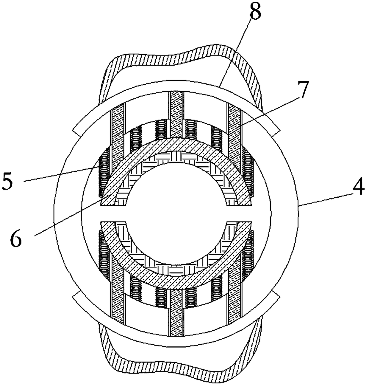 Building piling machine