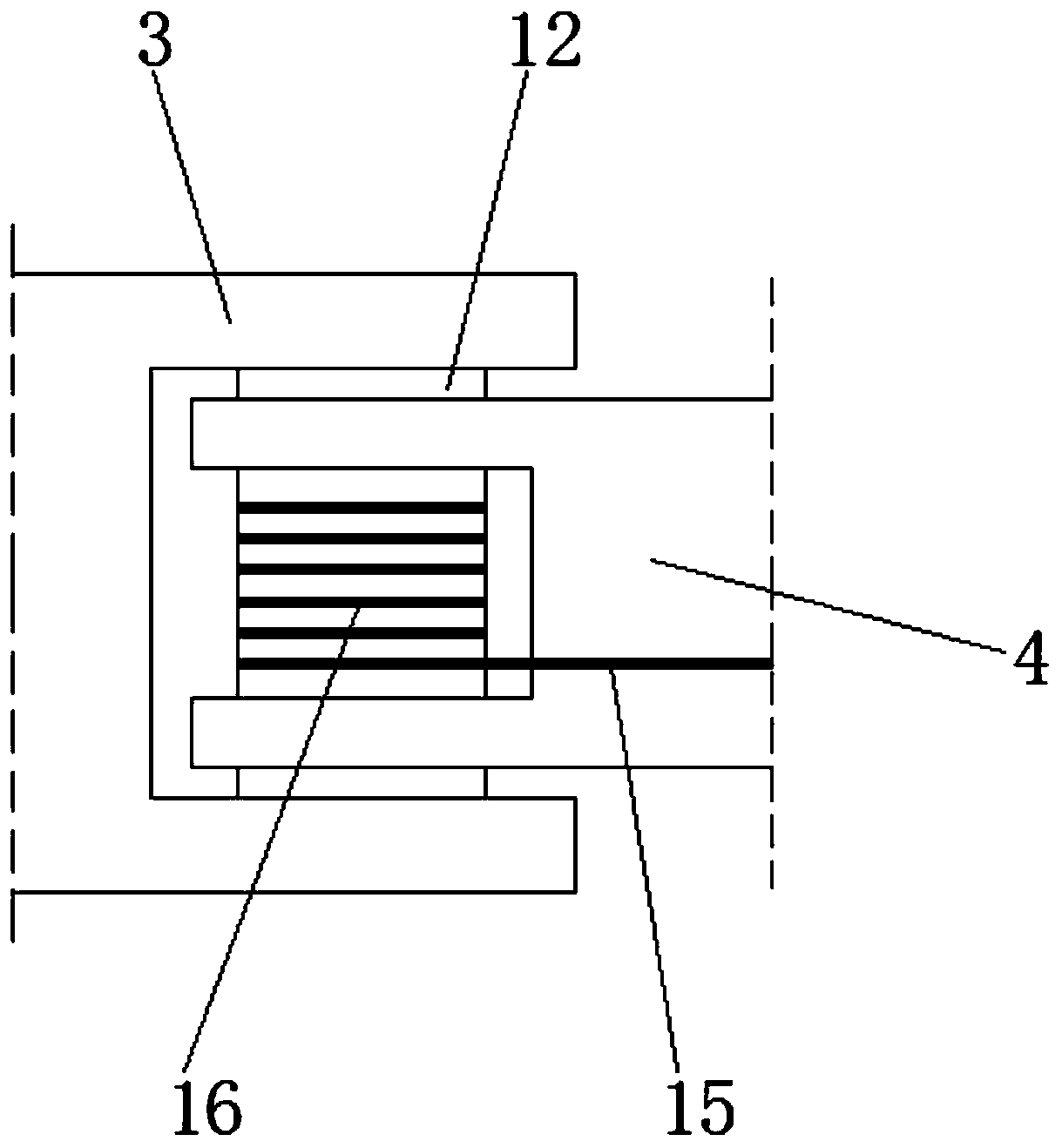 Reinforcing steel bar straightening device capable of conveniently performing multi-angle regulation