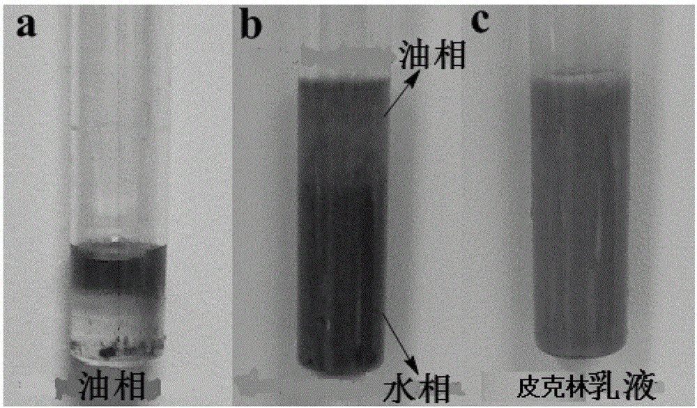 Method for preparing magnetic/hollow double-shell layer print adsorbent by emulsion polymerization