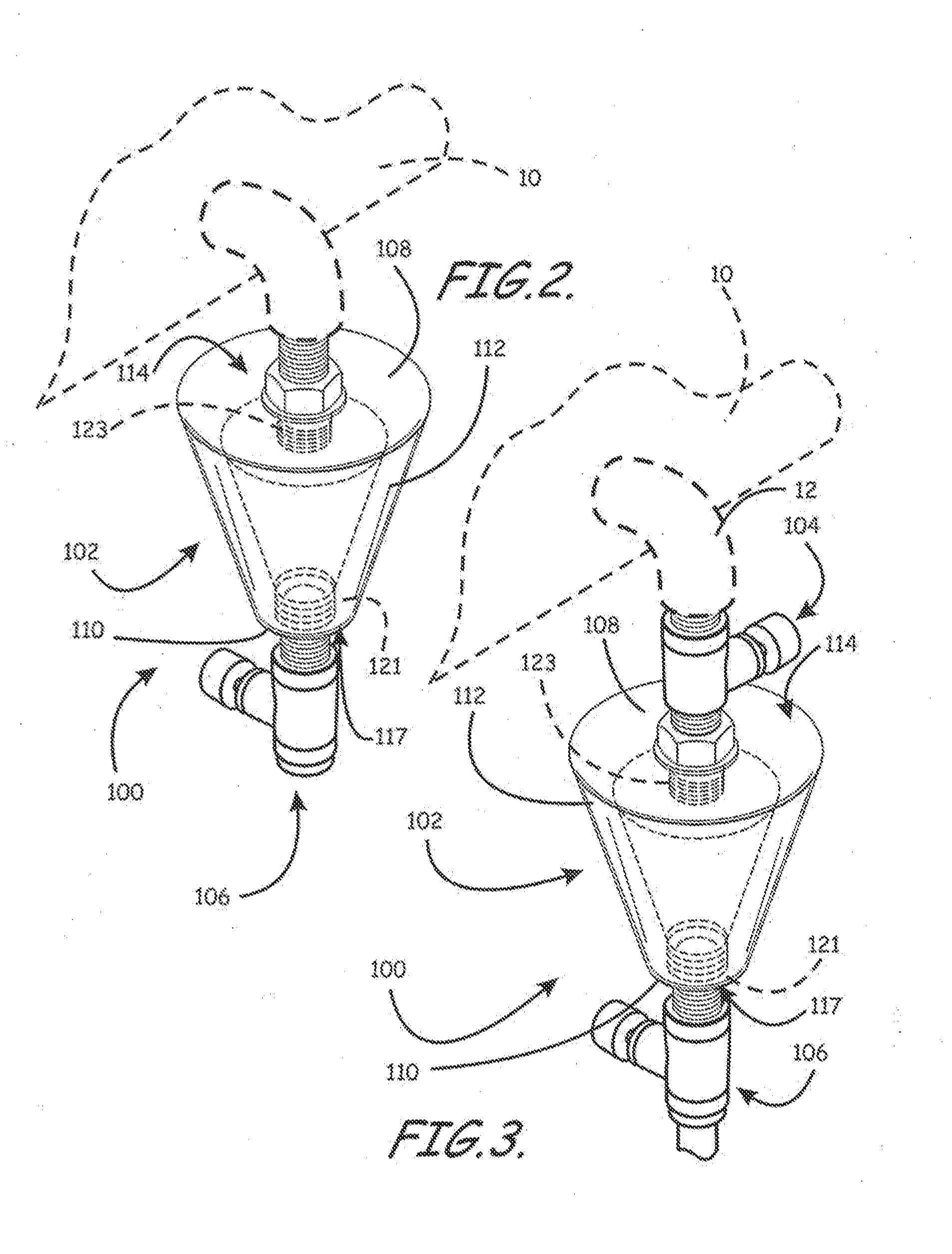 Drainable sight glass and associated methods