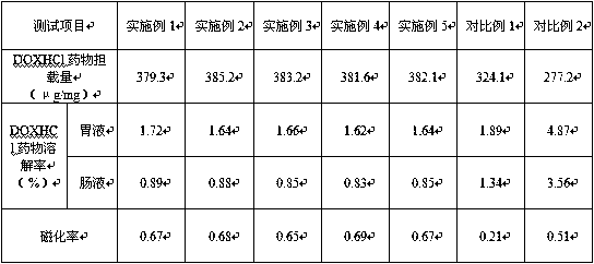 Magnetic nano-fiber drug carrier and preparation method thereof