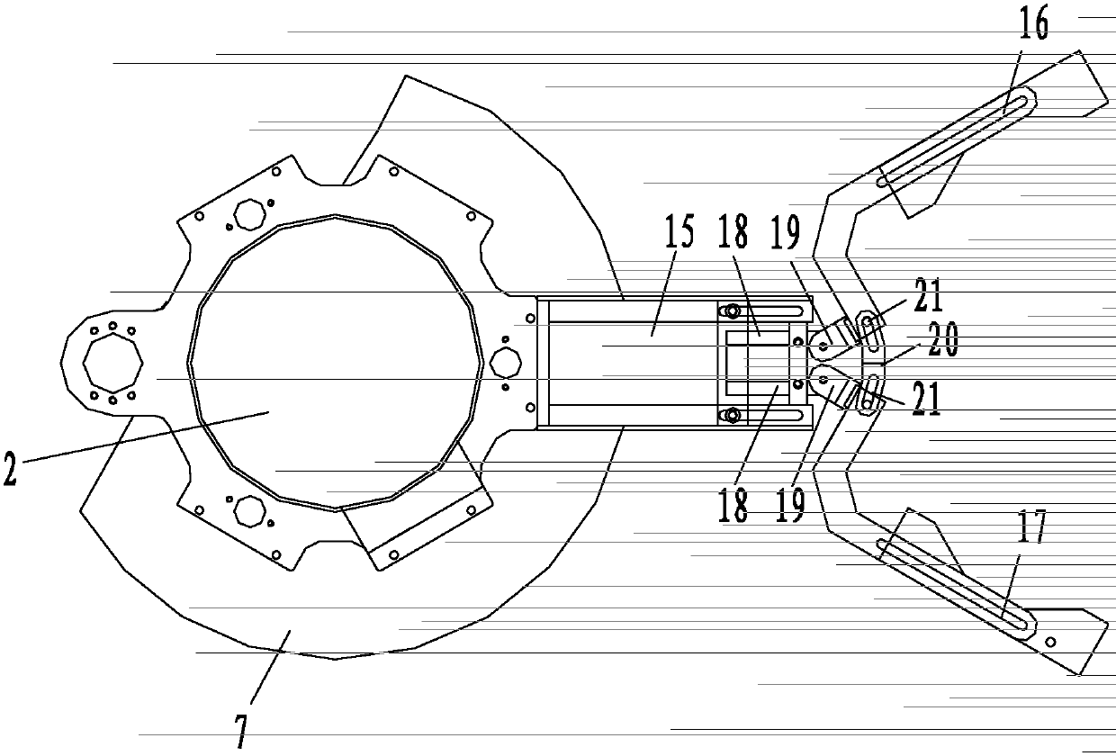 Work-piece interchanging manipulator of hydraulic drawing machine