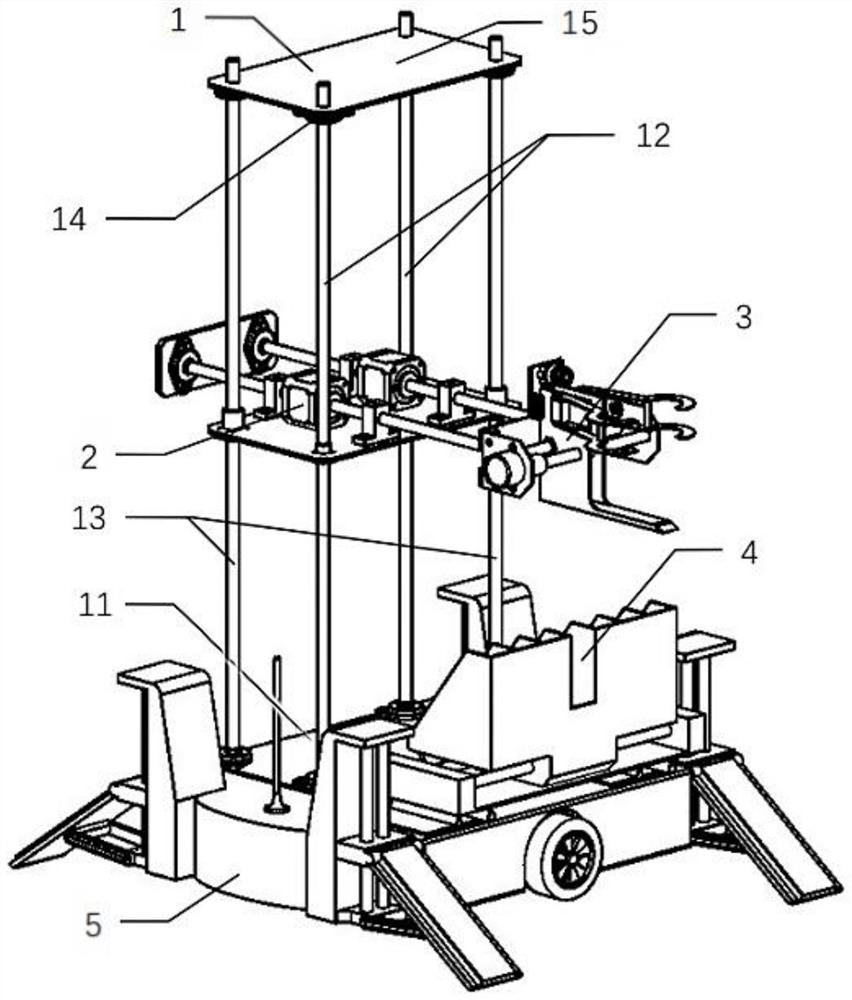 Intelligent library management robot and borrowing method thereof