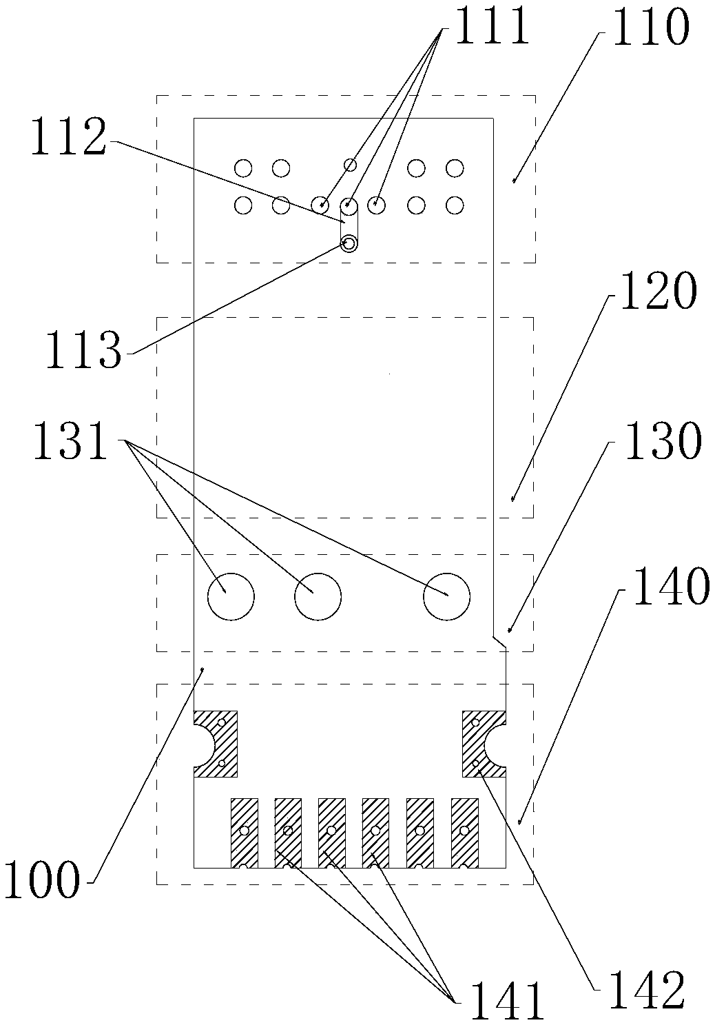 A soft flexible board capable of avoiding a poor pad butt joint and an assembly fixture thereof