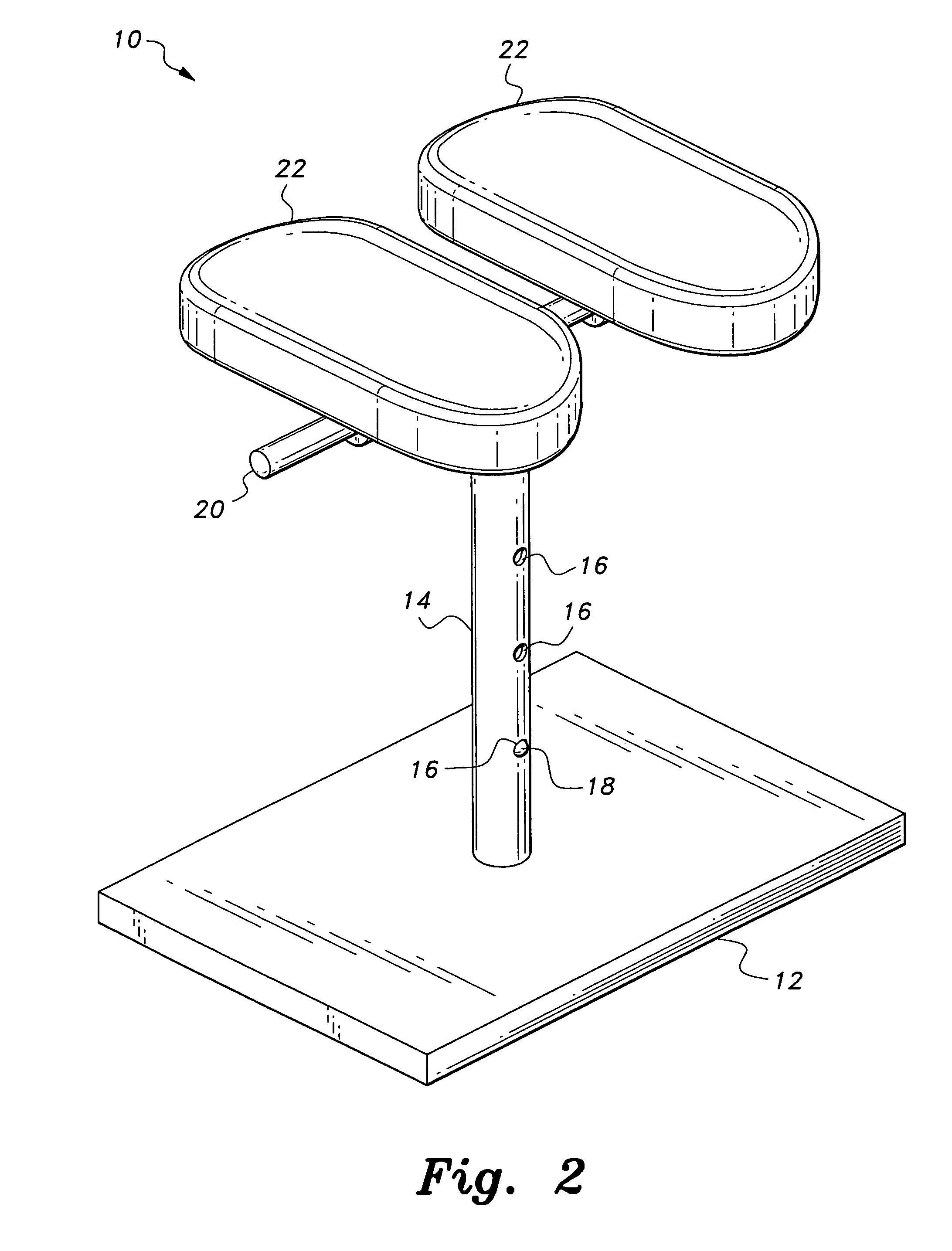 Adjustable leg rest