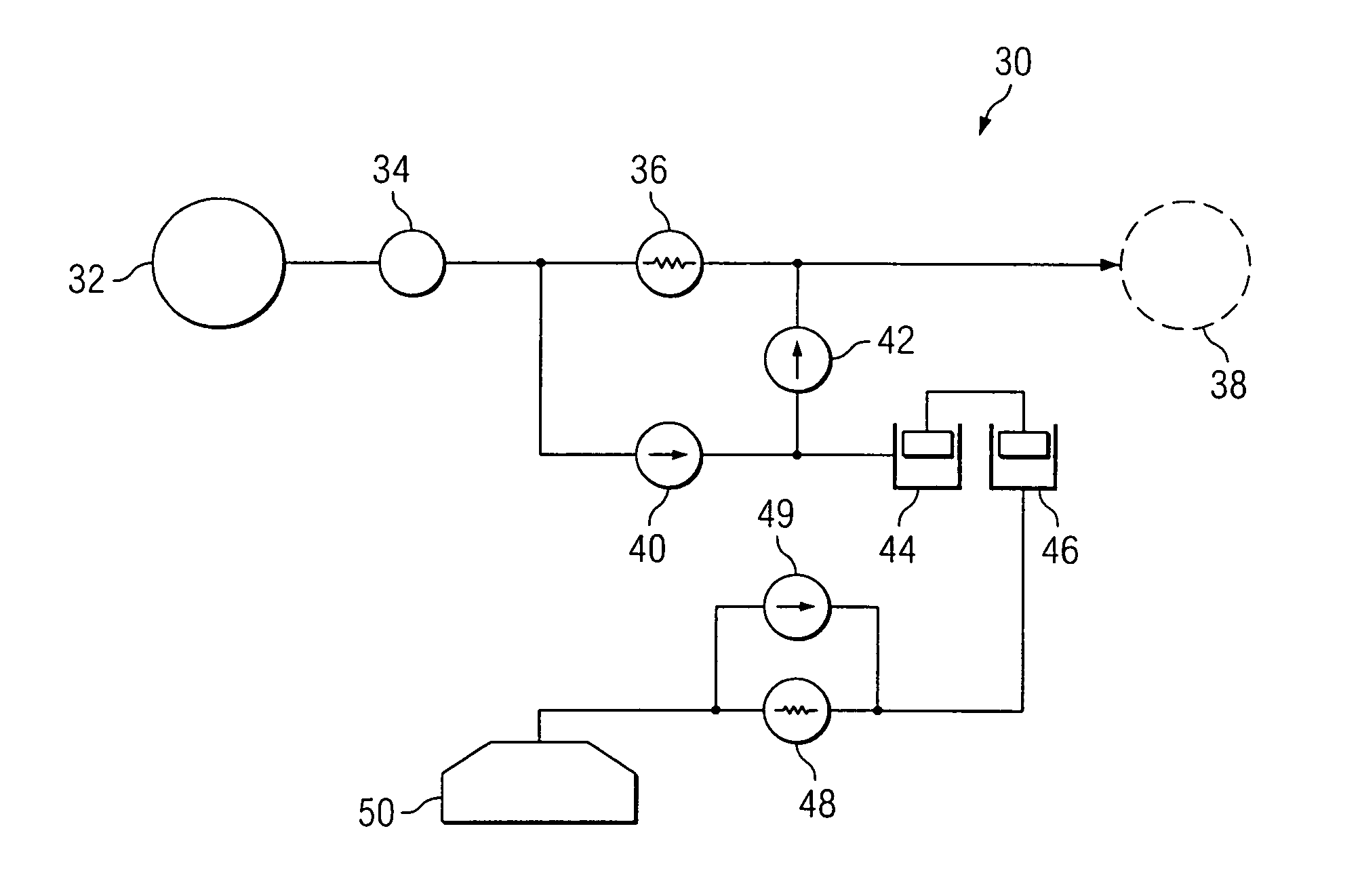 Actuation system and method for an implantable infusion pump