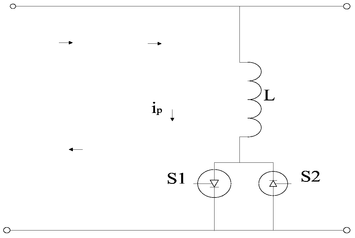 Power line two-way power-frequency communication uplink signal detecting method