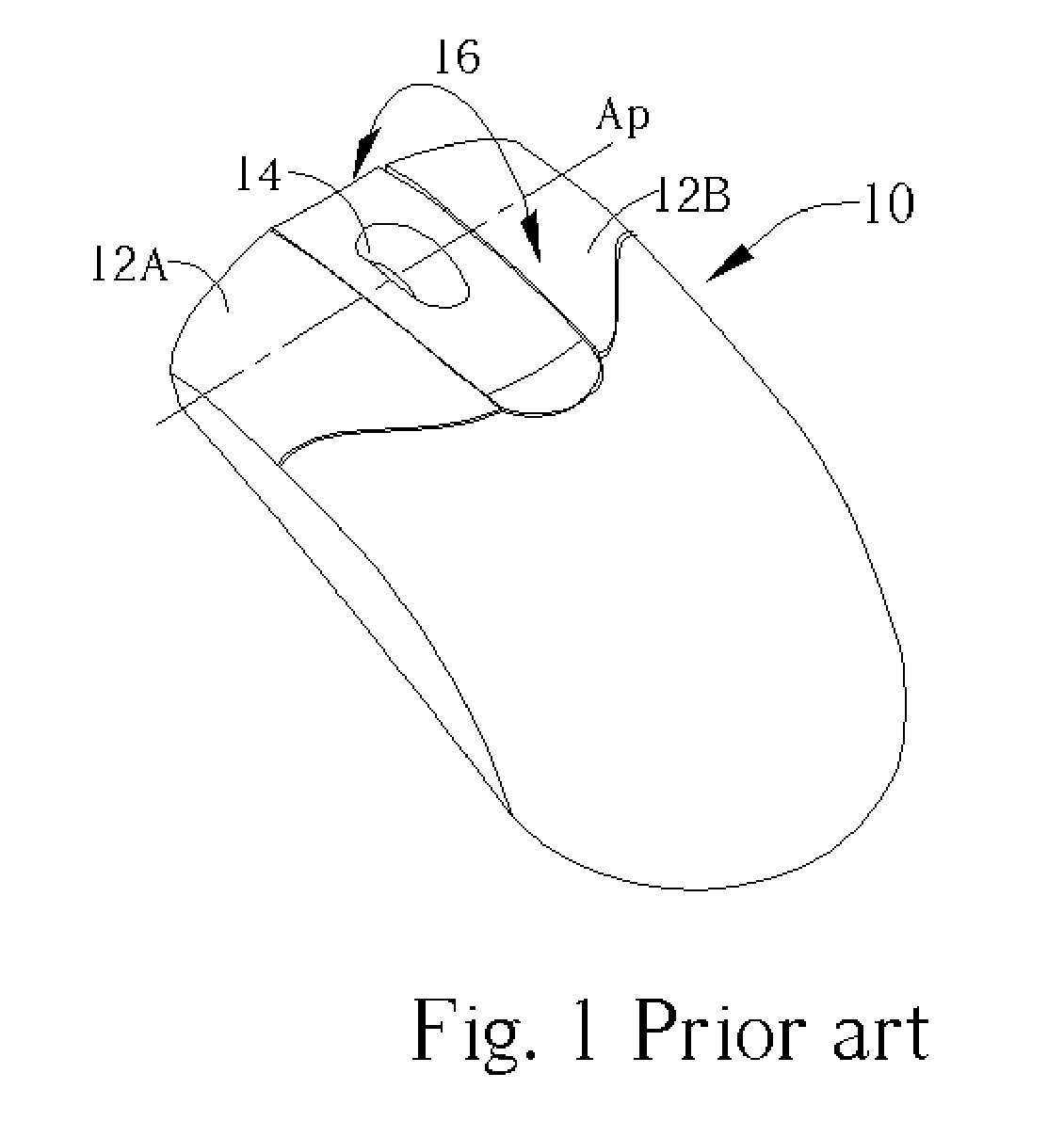 Pointing Device For Multiple-Dimensional Scrolling Control