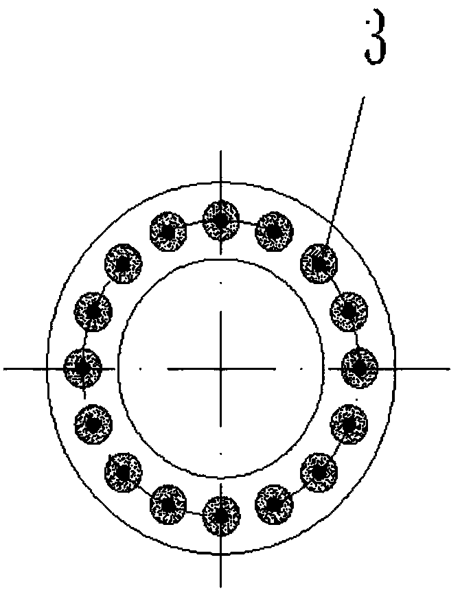 A high-strength anti-seepage and anti-freeze concrete pole