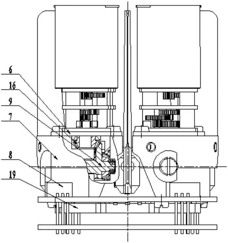 Integrated micro rudder system