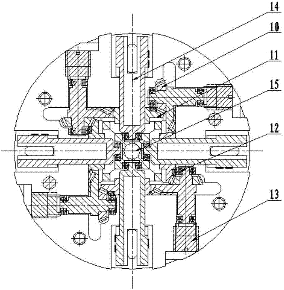 Integrated micro rudder system