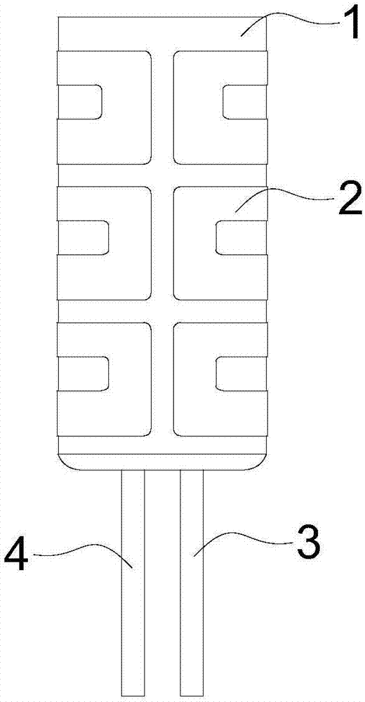 Periphery-wrapped heating baking cup based on glass base and preparation method thereof