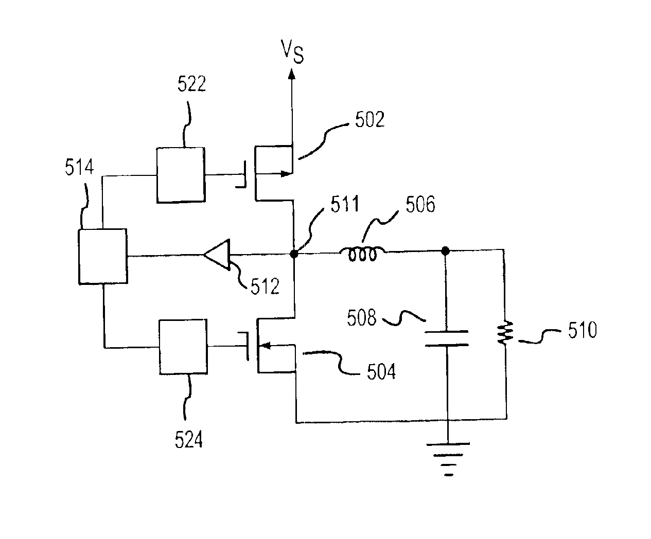 System and method for detection of zero current condition