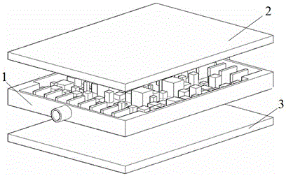 Flowing boiling micro-miniature heat exchanger