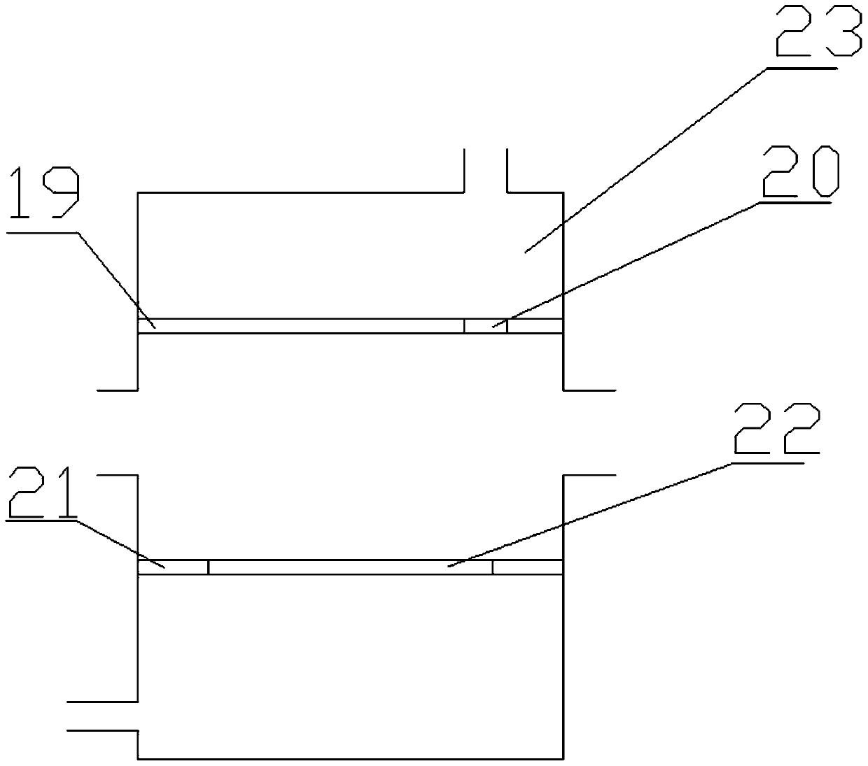 A waste gas collection and treatment device with detection function