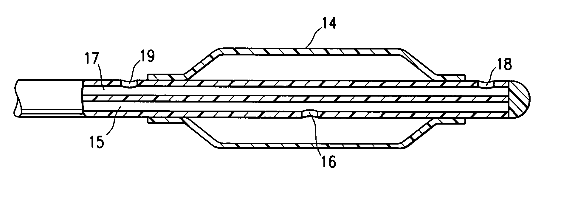 Temporary catheter for biopsy site tissue fixation