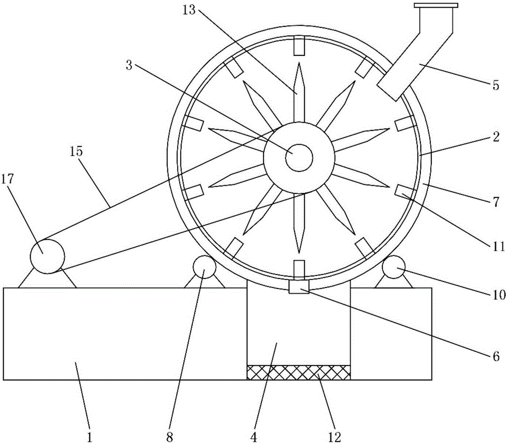 Pulping agitator