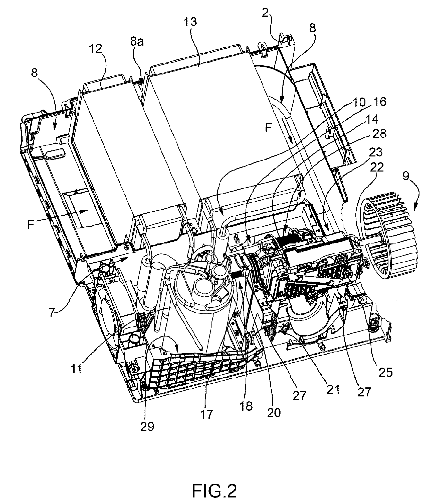 Home laundry drier