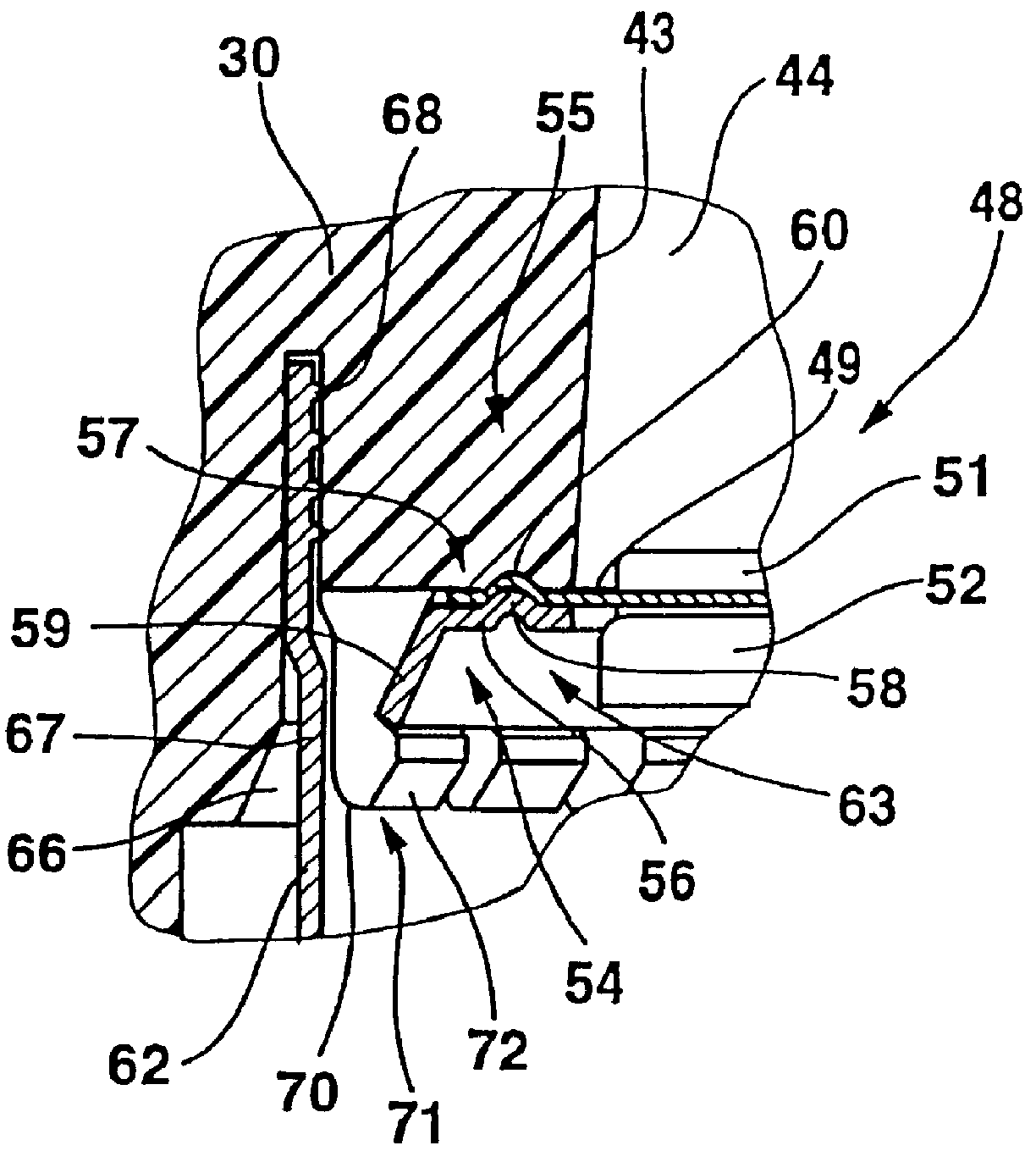 Device for a fuel supply system for an internal combustion engine