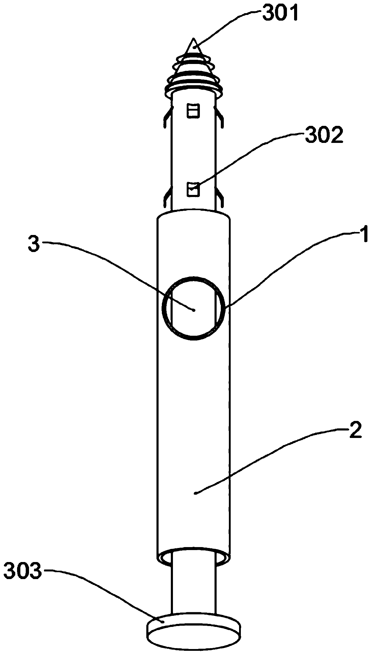 Side slope anti-collapse structure for expressway and construction method of side slope anti-collapse structure